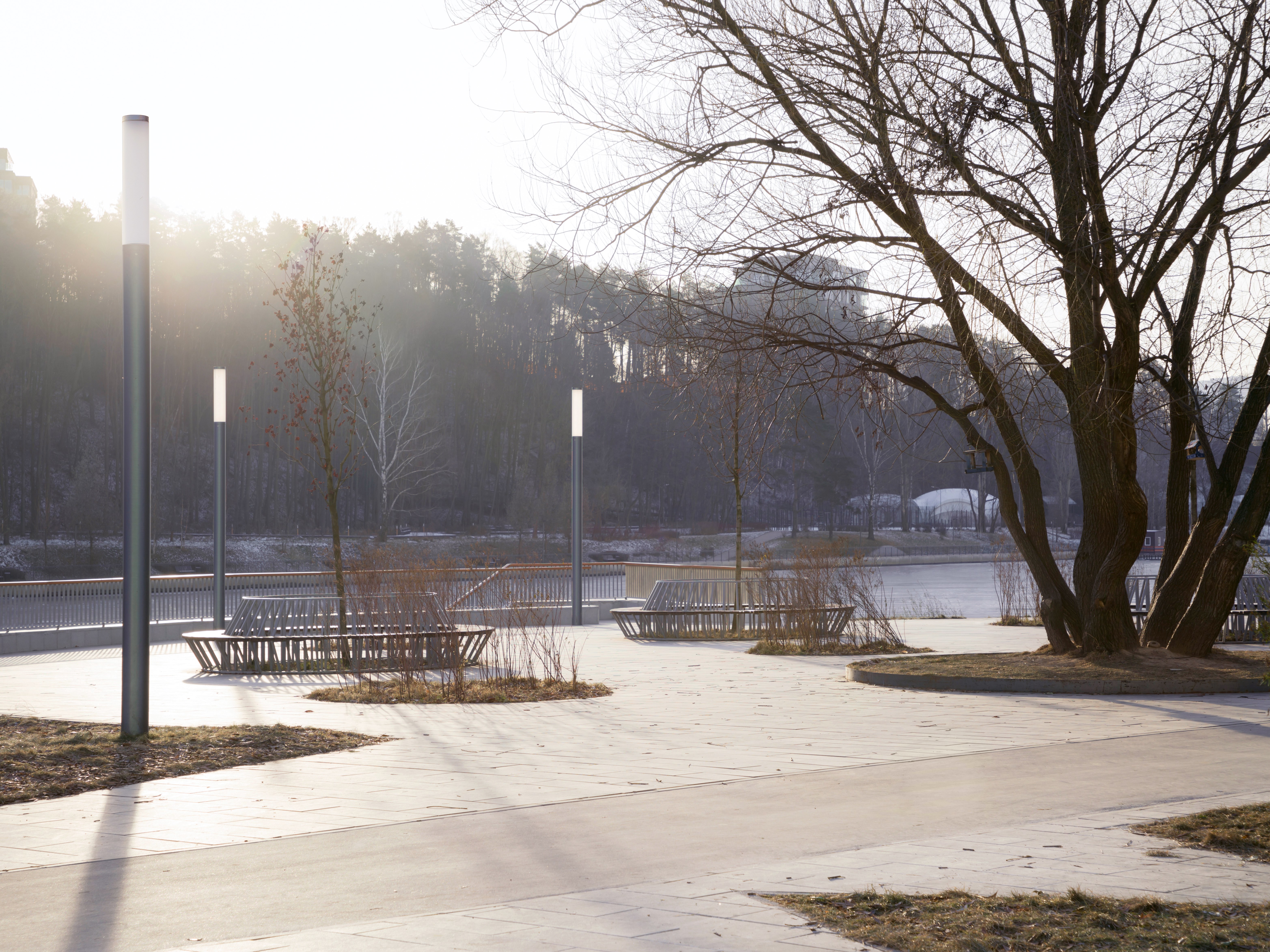 Pavshinskaya Poyma 公共绿地景观设计丨Basis 建筑事务所-14