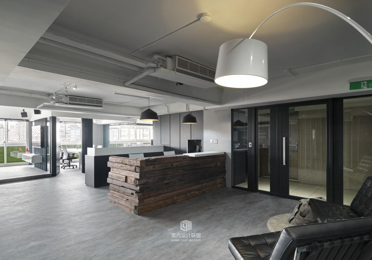 方构制作——55坪 Loft風办公空间-9