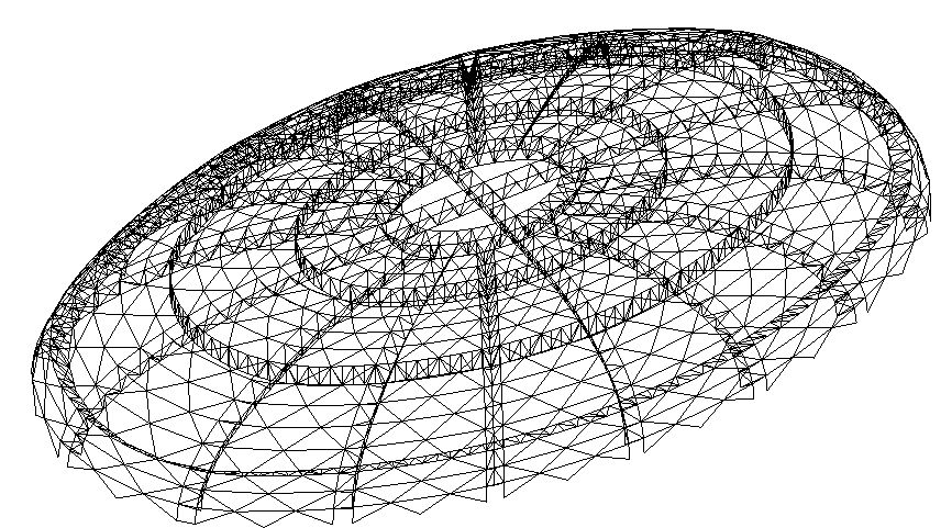 绍兴金沙•东方山水休闲中心 | 巨型钢桁架组合弦支网壳结构之美-97