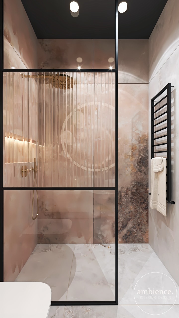 现代经典风带酒红色调室内项目丨波兰埃尔布隆格-28