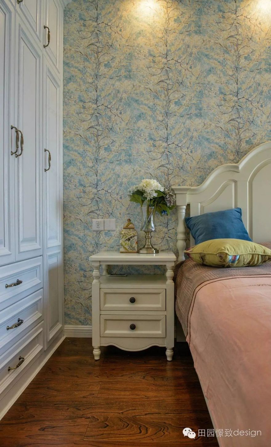 德阳棕榈美式混搭家居,温柔浪漫的空间艺术-43