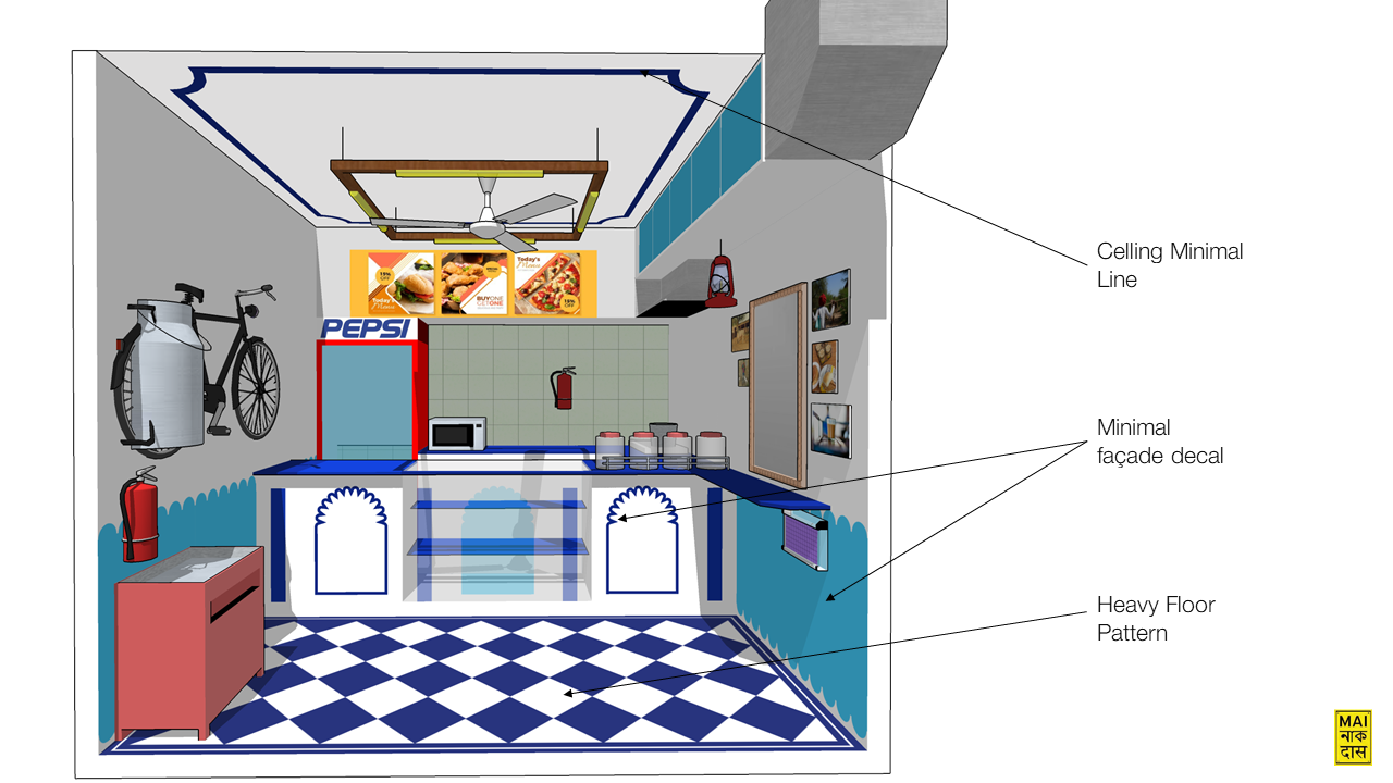 Store Redevelopment for Nagauri Milk-19