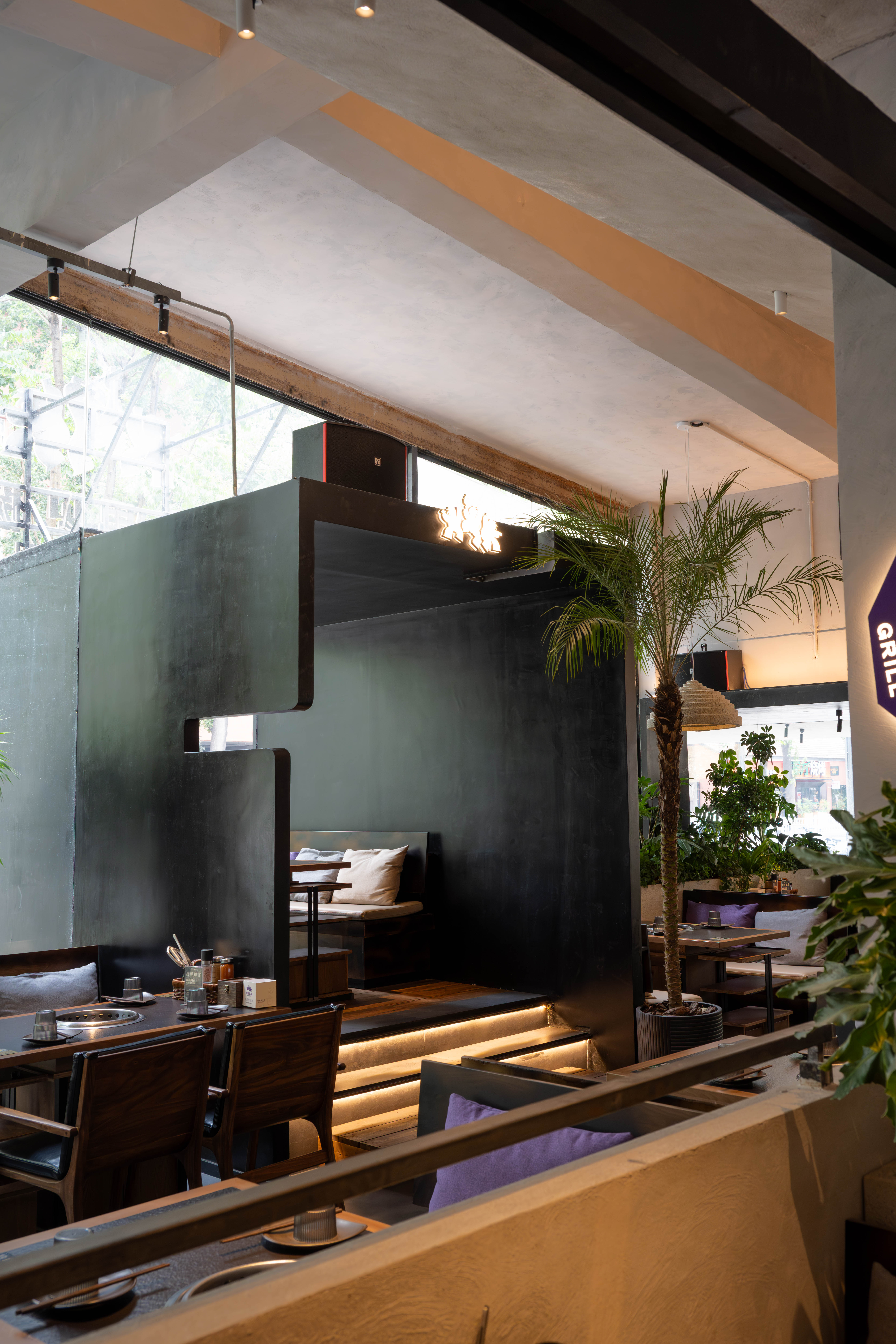 冷遇见暖融合烤肉丨中国郑州丨山野设计-22