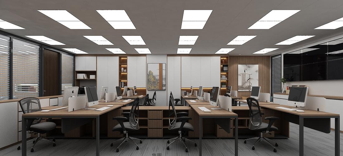 南沙区口岸大厦华盟写字楼办公室设计-11