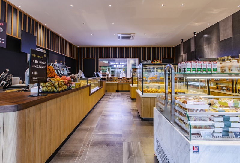 蜜悦蛋糕甜品站 | 温暖色调与通透空间的甜蜜邂逅-6