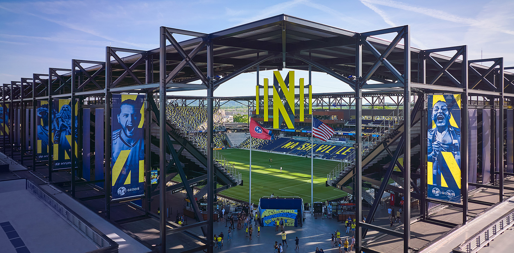 美国GEODIS公园体育场丨POPULOUS与HASTINGS事务所-11