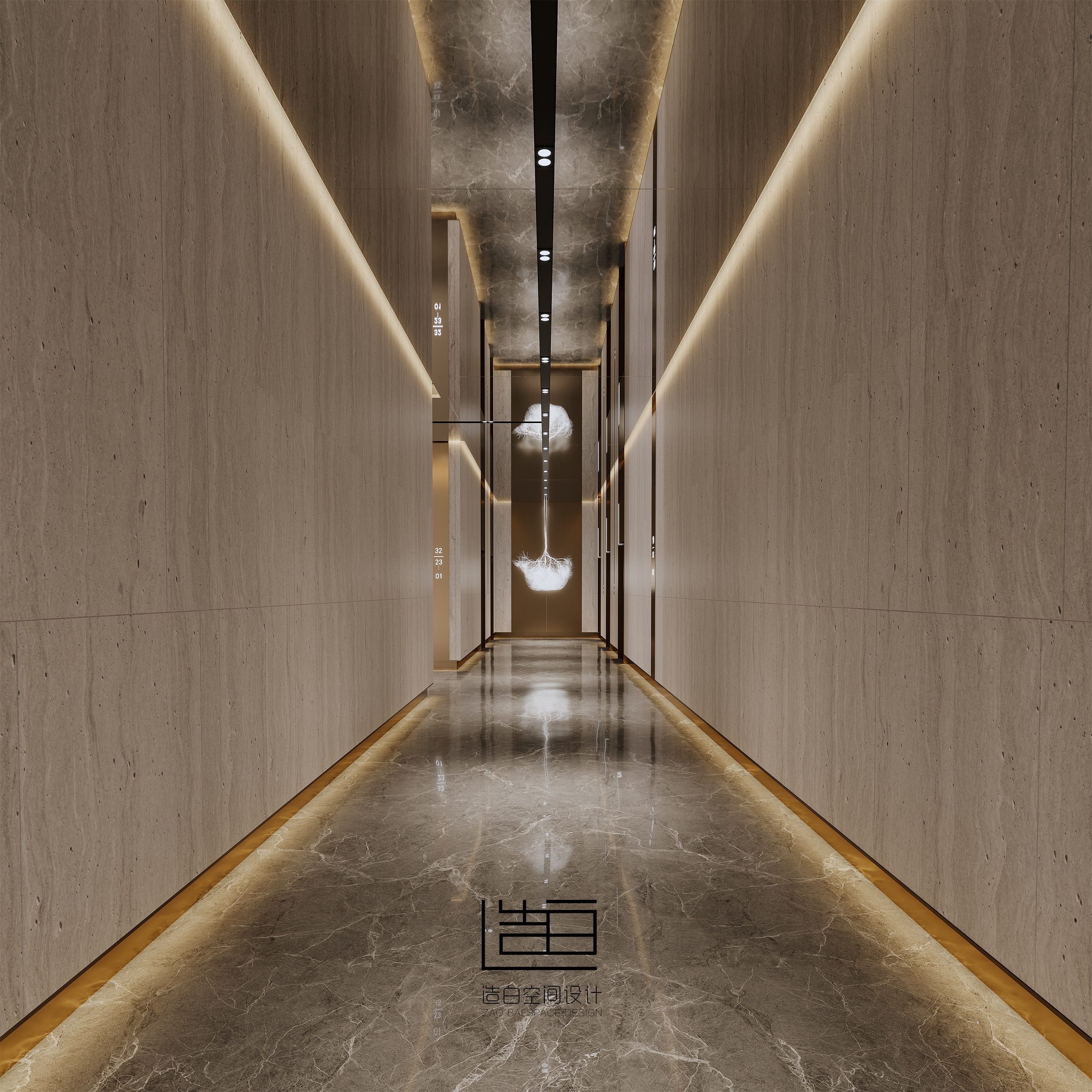 招商办公设计表现丨中国温州丨四川成都造白空间设计有限公司,四川欣闻装饰工程有限公司-14