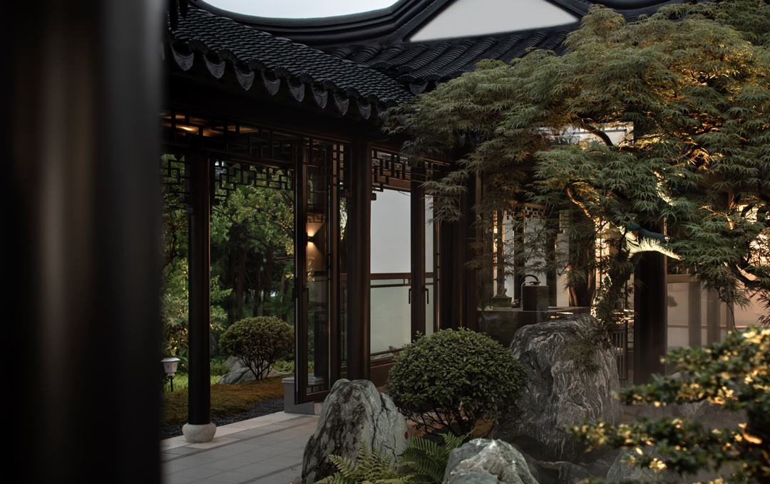 乌镇白鹭院楼王丨略壹设计工作室-4