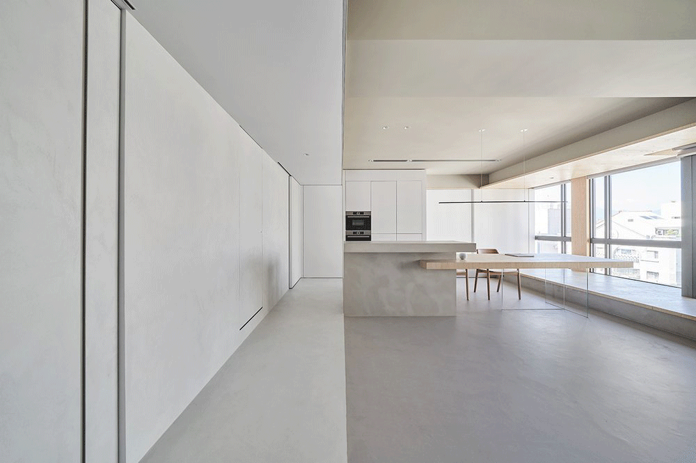 客厅变成大“广场”，139㎡可开可关的超大空间 | 虫点子新作-27