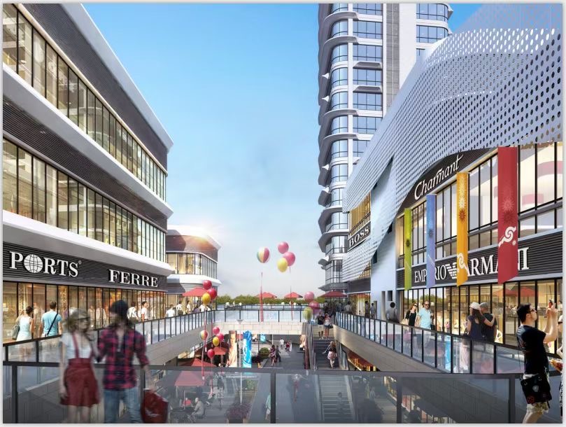 室外建筑商业                     -3