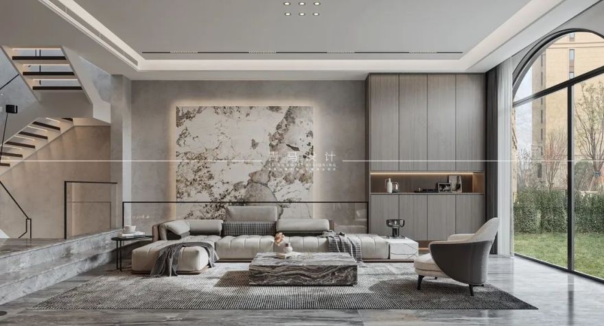 世园大公馆意式轻奢联排别墅丨中国西安丨青马别墅设计-24