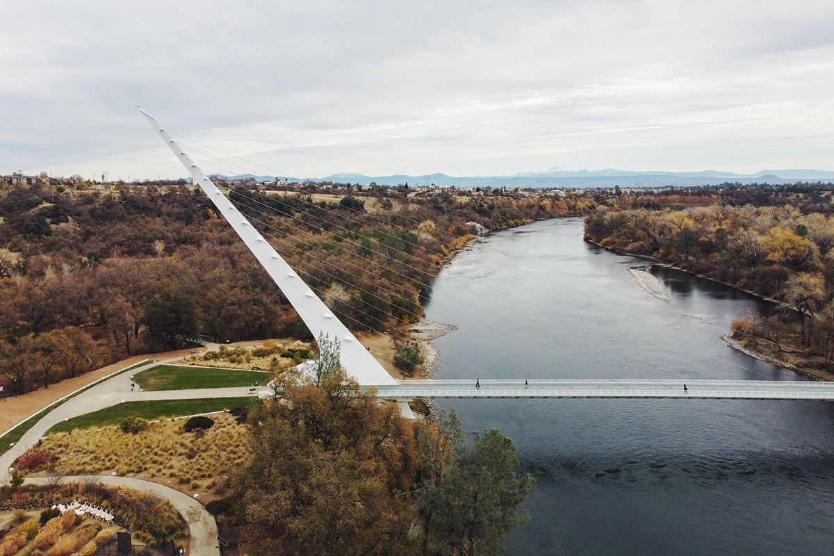 加州 Sundial Bridge丨美国加利福尼亚丨Santiago Calatrava-8