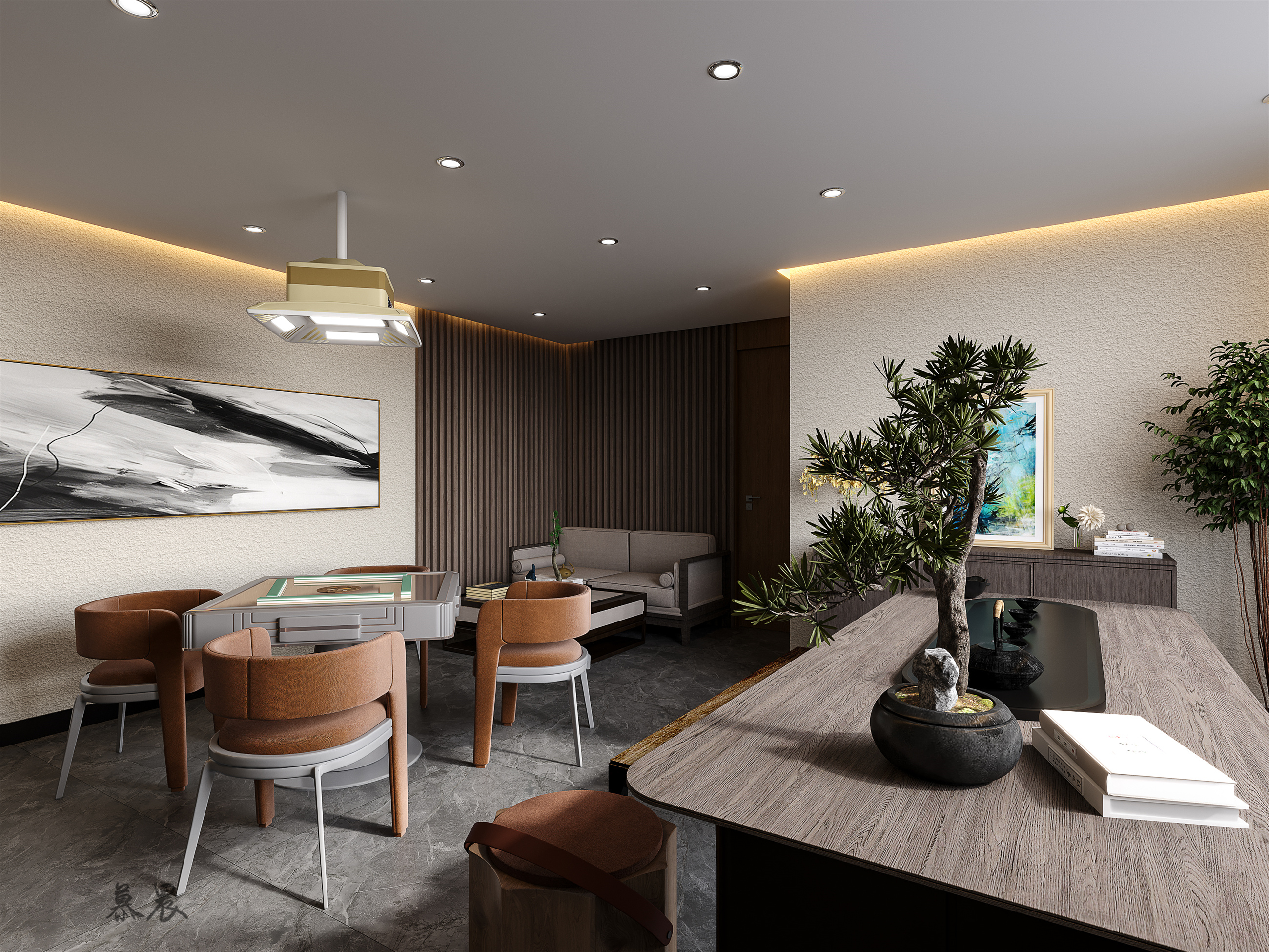 麻将馆设计|让麻将文化年轻起来-2