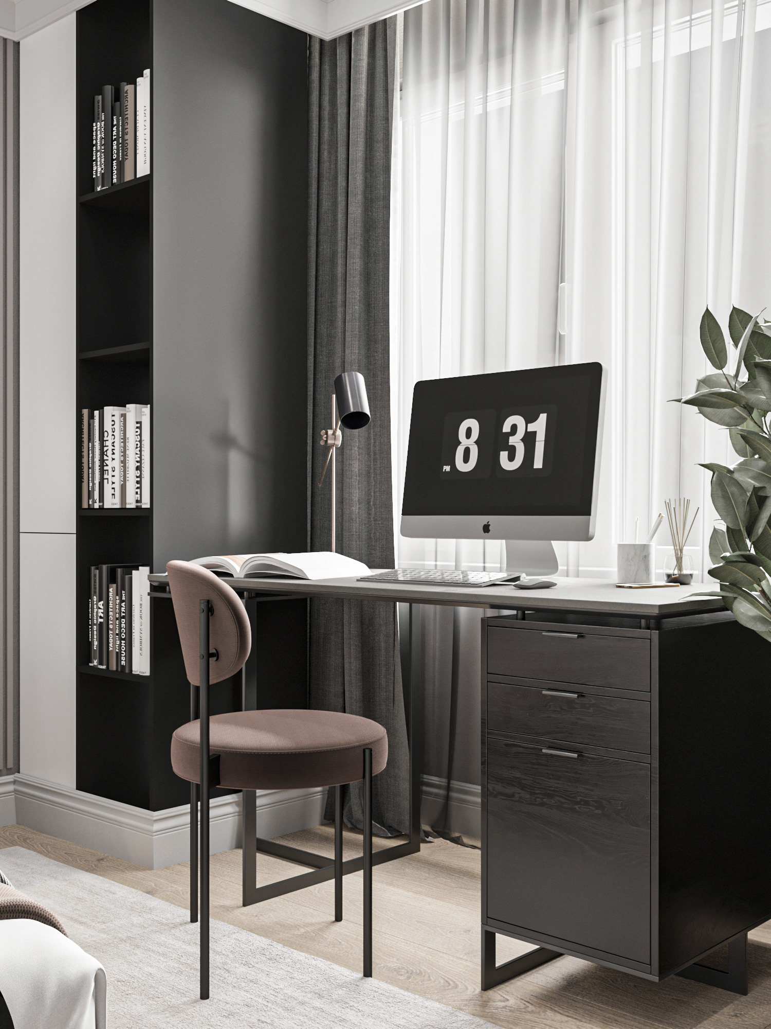 明斯克市卧室设计项目丨白俄罗斯明斯克丨LILO STUDIO-4