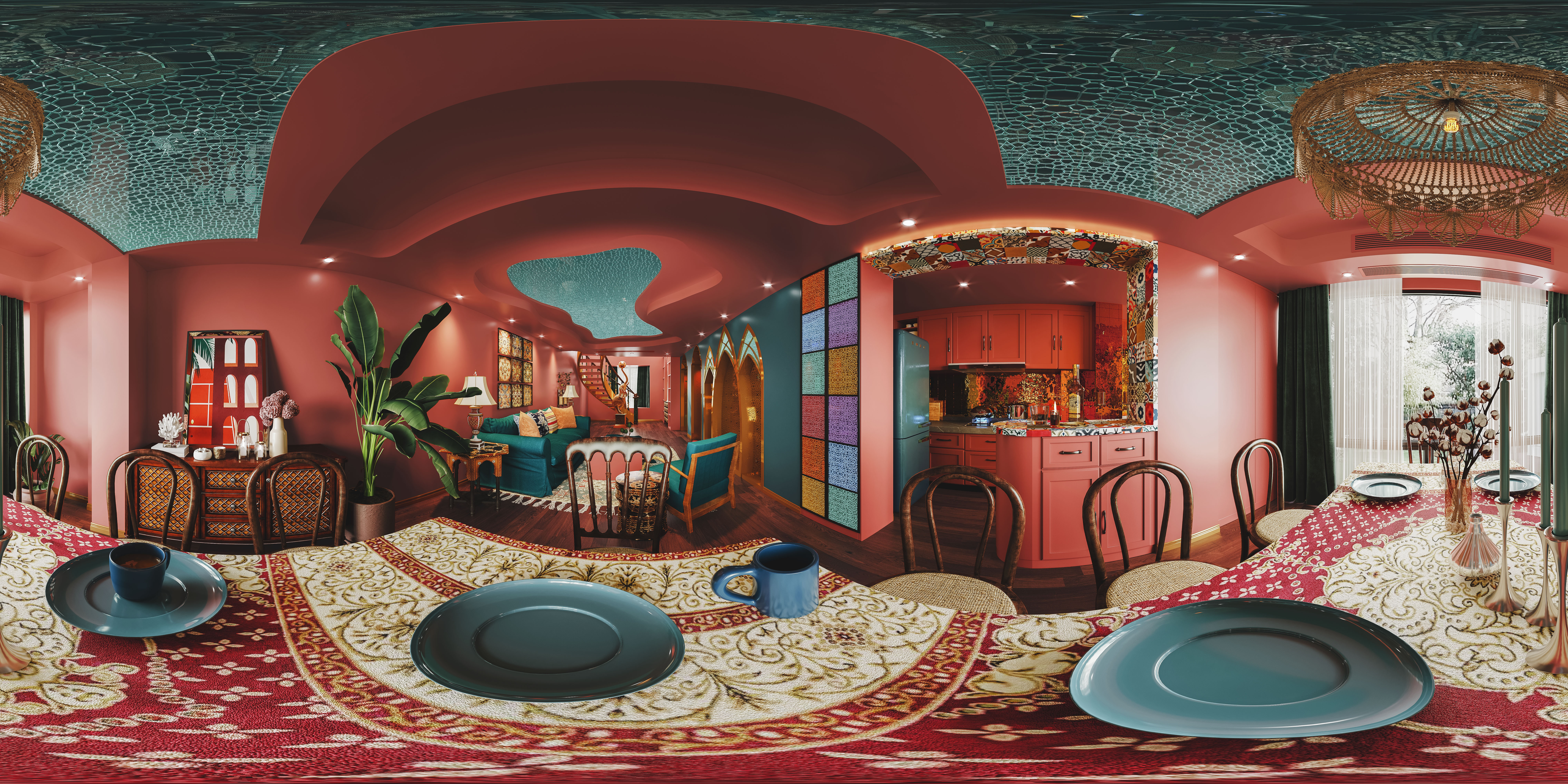 摩洛哥风情室内设计佳作丨中国杭州丨杭州设计师陈微坤-4