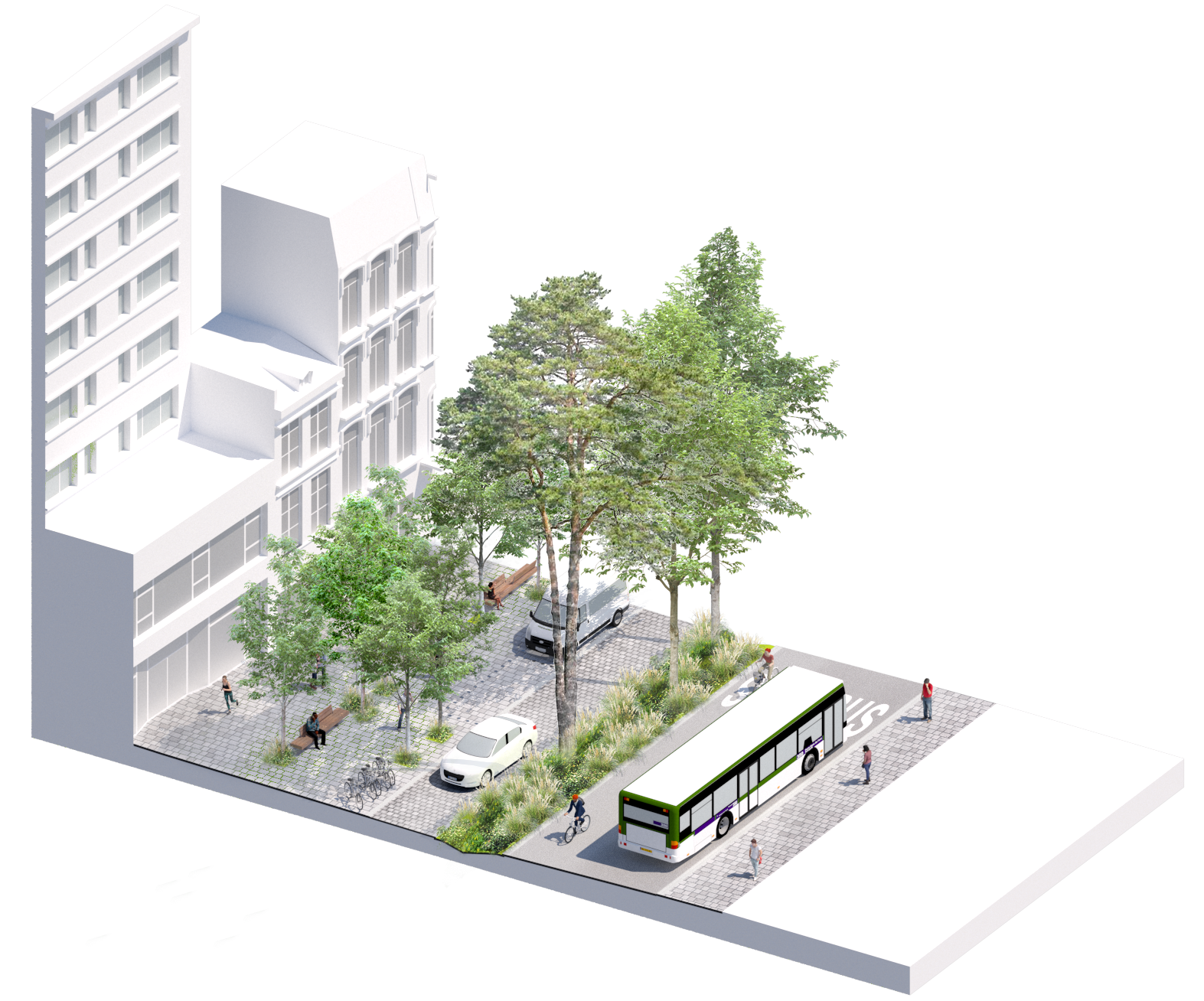 Requalification de la rue du Molinel - La Compagnie du Paysage-37