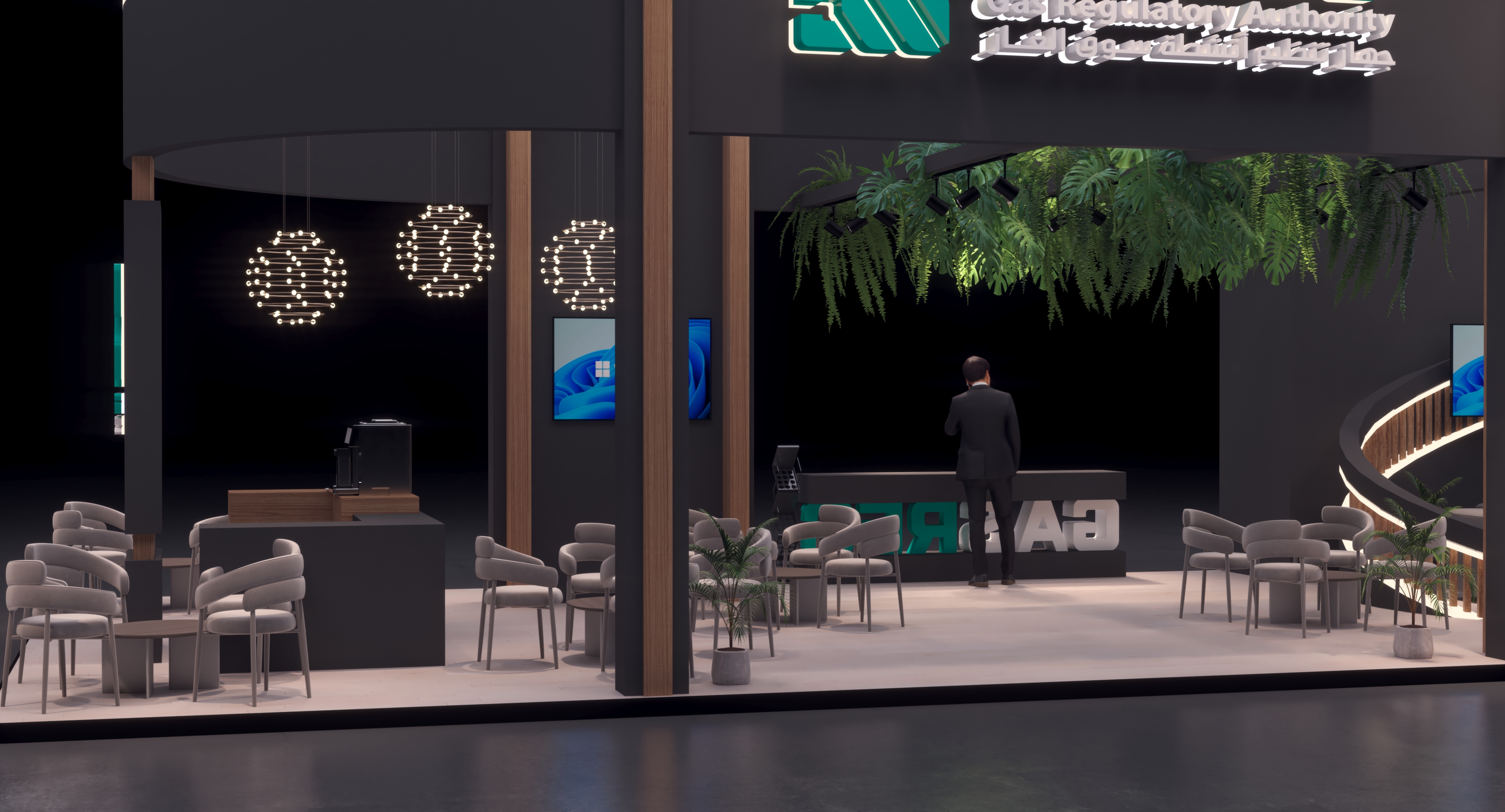 GasReg exhibition- stand- booth- design - event - 3D-10