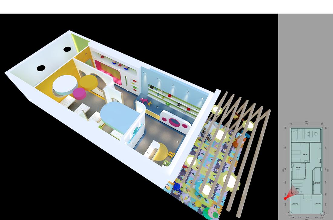 儿童推拉按摩健康馆-24