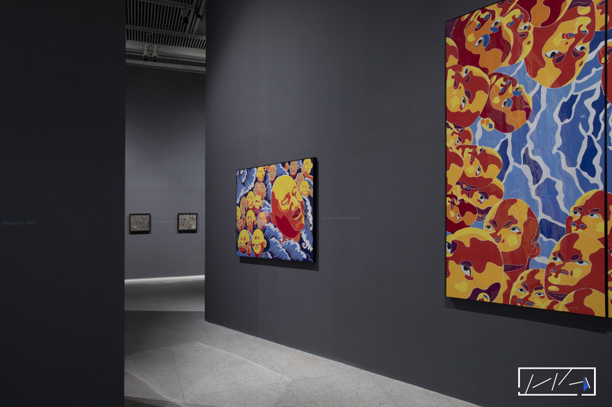 “方力钧版画”展陈设计丨中国长沙丨张杰+SwaNes-54