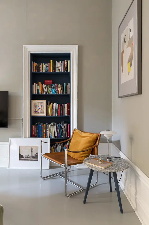 瑞典斯德哥尔摩小户型公寓 | 古老建筑中的现代温馨家园-10