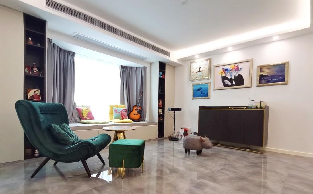 北欧轻奢绿咖啡，打造宜居聚会空间-5