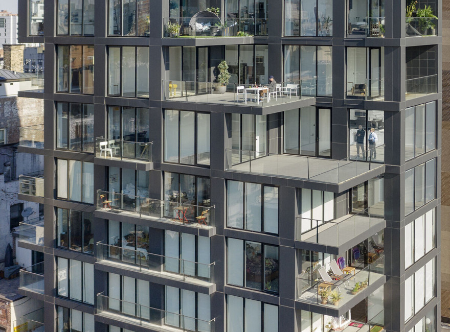 纽约豪华公寓"The Orchard"丨美国曼哈顿丨Alexander Gorlin Architects-13