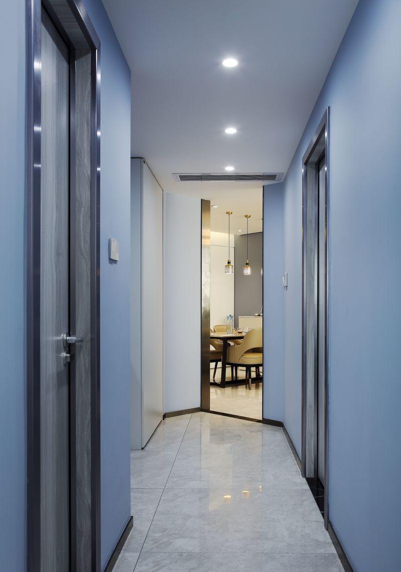 蓝野芳华 · 福田彩虹新都花园 142 平现代北欧风住宅设计丨中国深圳-36