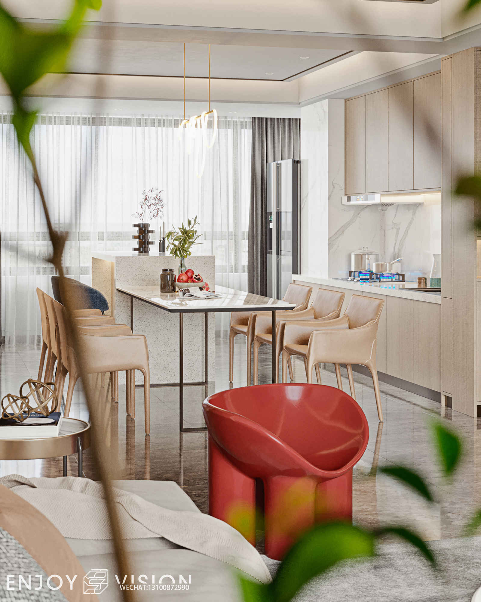 现代简约家居设计，打造舒适生活空间-3