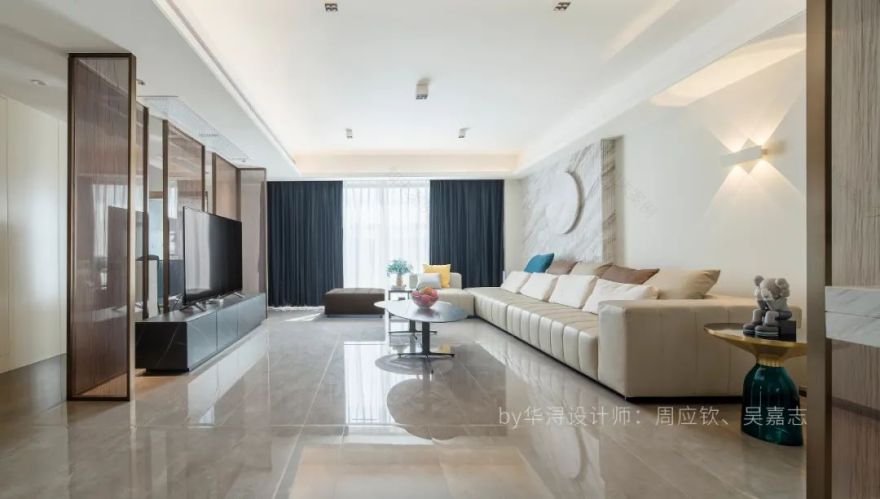 广州东风广场 · 现代简约复式住宅的破茧成蝶丨中国广州丨华浔品味装饰集团-37