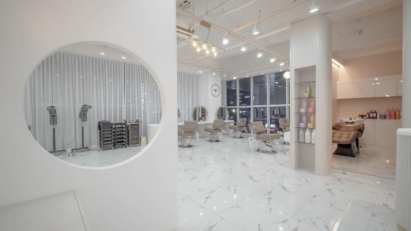 30 平简约美容室设计，展现极简美学魅力-11