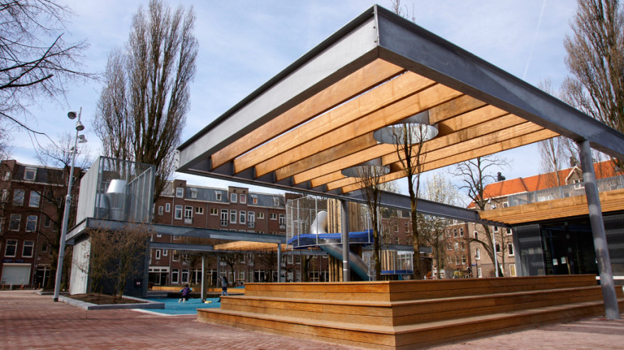 BEUNINGENPLEIN 儿童广场丨荷兰阿姆斯特丹-13