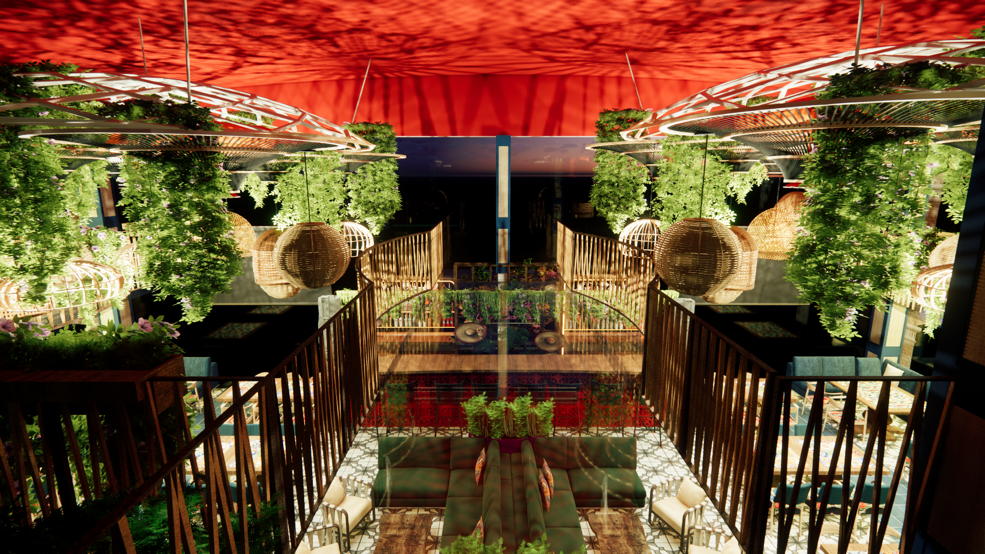 Santa Cabrona Mexican Restaurant Design-13