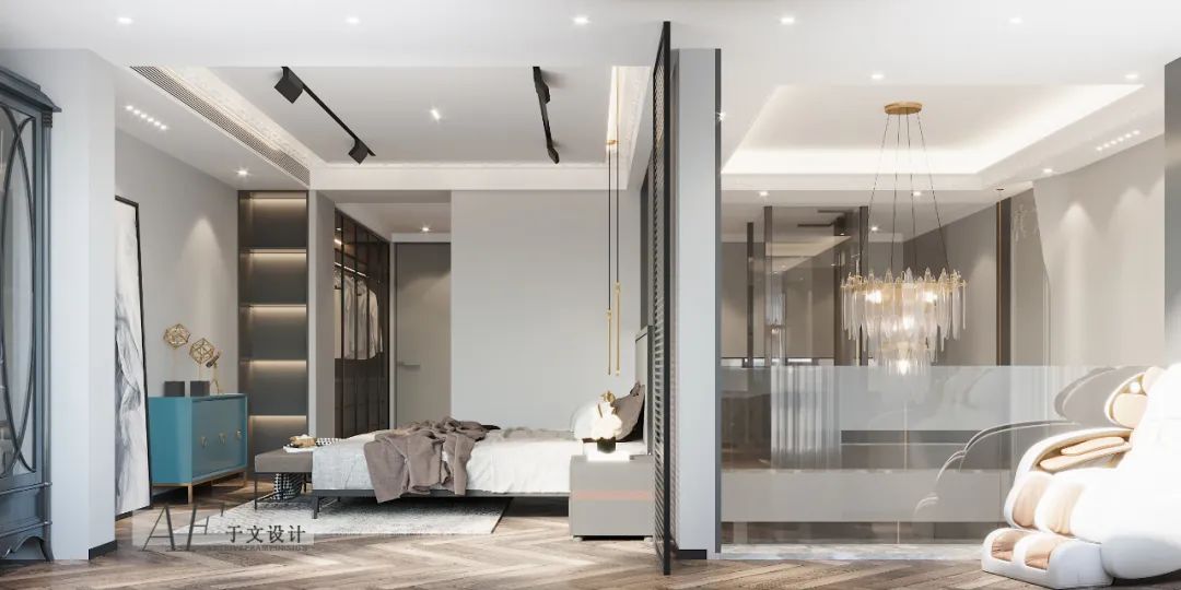 龙湖·天宸原著 330㎡轻奢法式叠墅,融合与创意的空间叙事-37