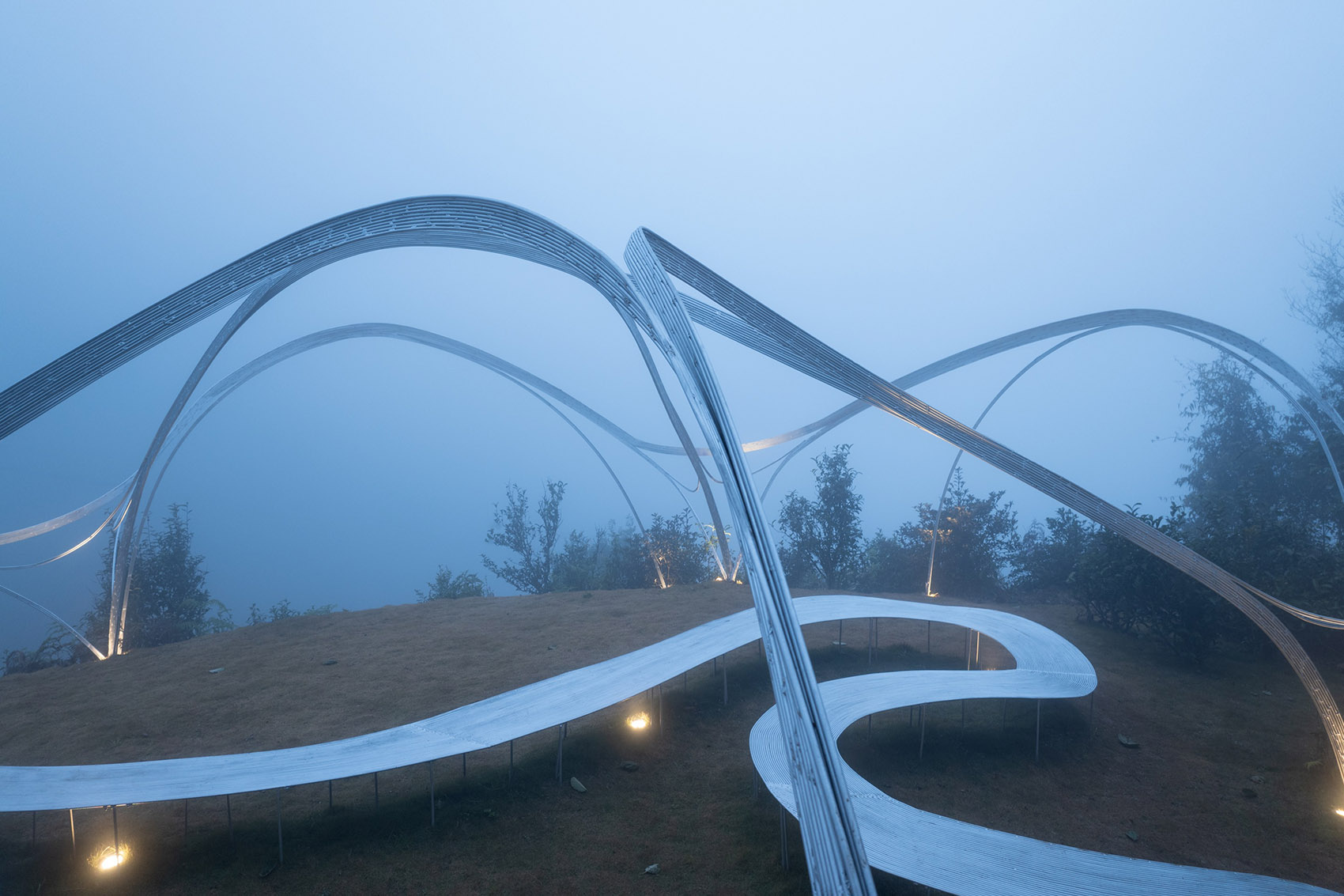 大理无量山一朵茶花高原剧场丨中国大理丨孔祥伟工作室-42