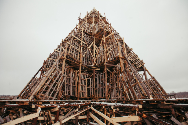 2017年尼古拉  列尼夫策谢肉节艺术装置丨艺术家尼古拉·波利斯斯基-7