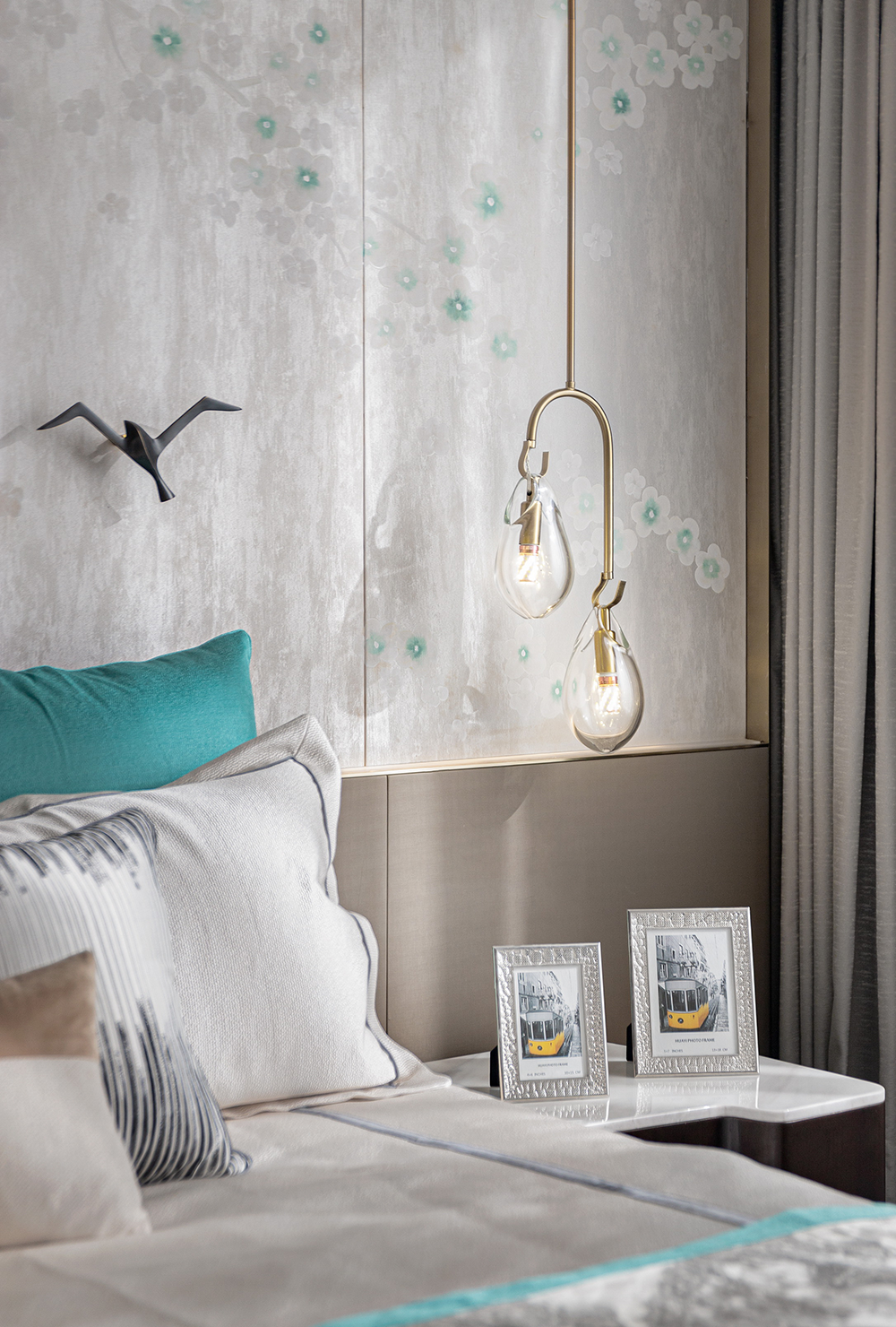 蓝光·雍锦湾中式雅奢样板房,演绎现代东方美学-61