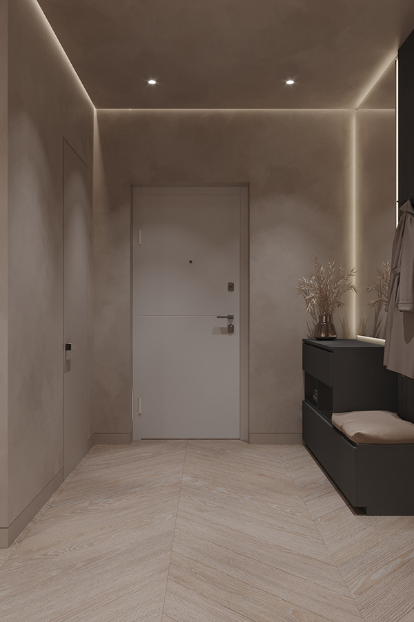 乌克兰基辅公寓设计 超有设计感！-1