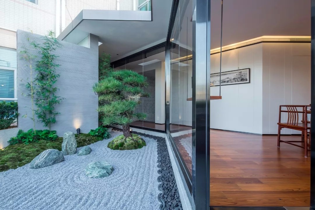 新中式茶舍 | 木质古典水墨空间-16