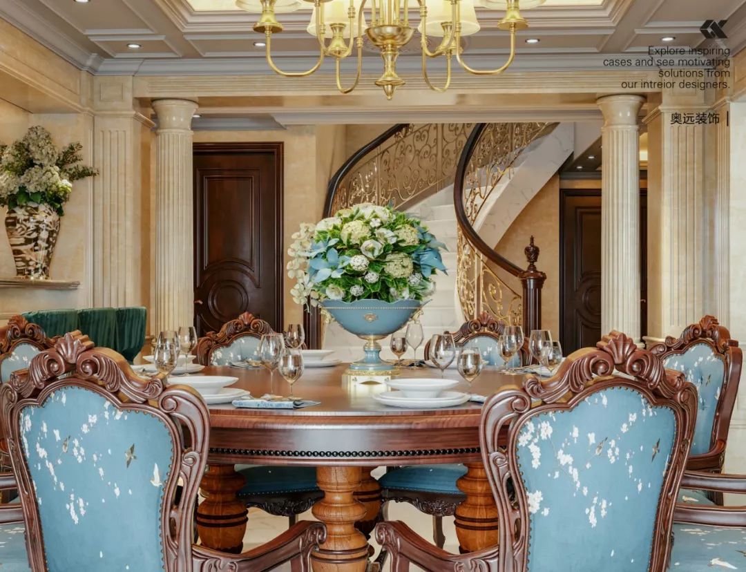 欧式轻奢，浙江嘉善大树星岛别墅设计-15
