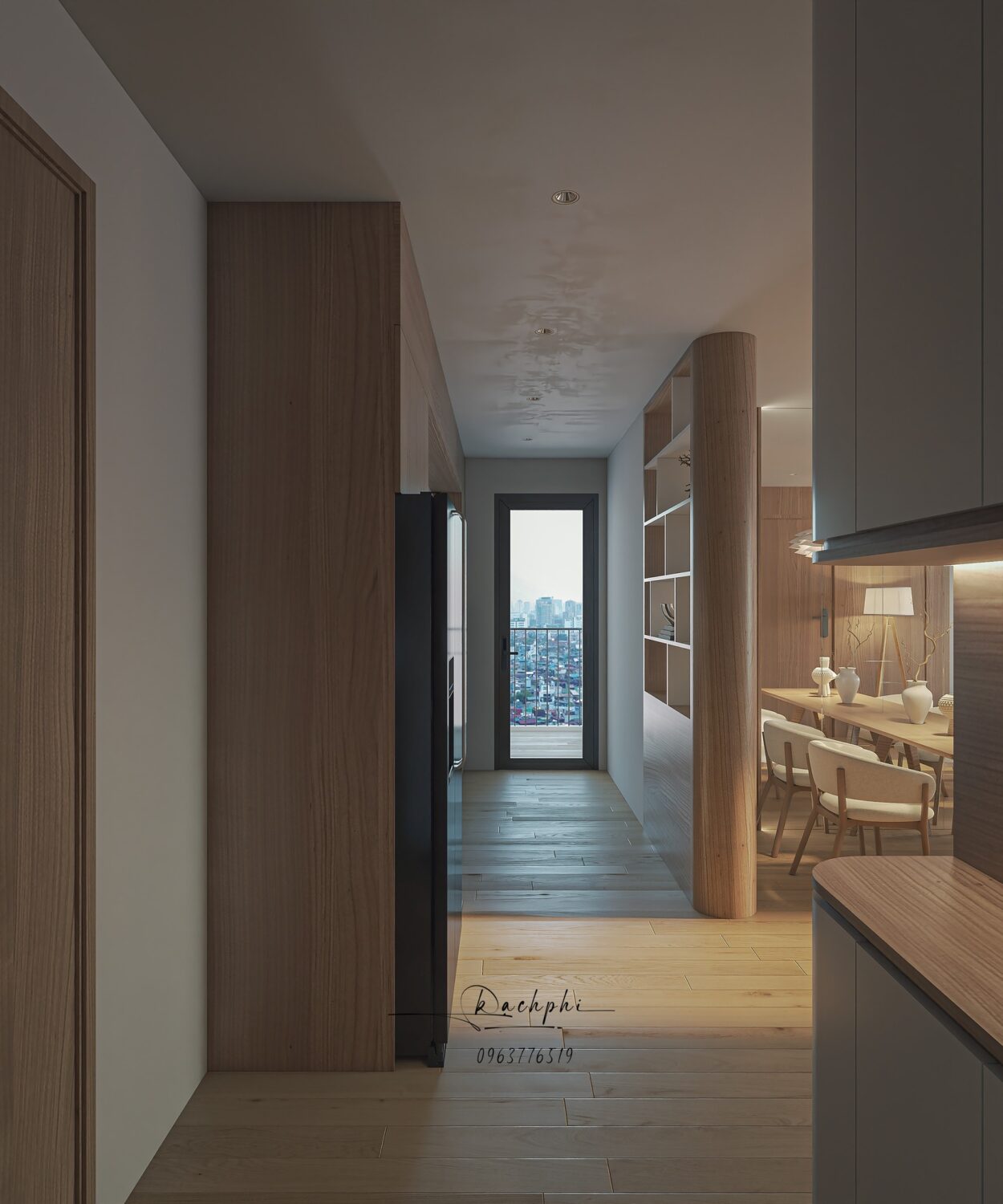 Sketchup公寓室内模型丨Phi Bach-11