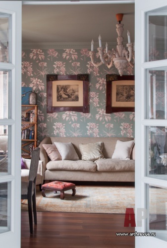 小型折衷风格带阁楼住宅室内设计丨Белоногова Наталья-19