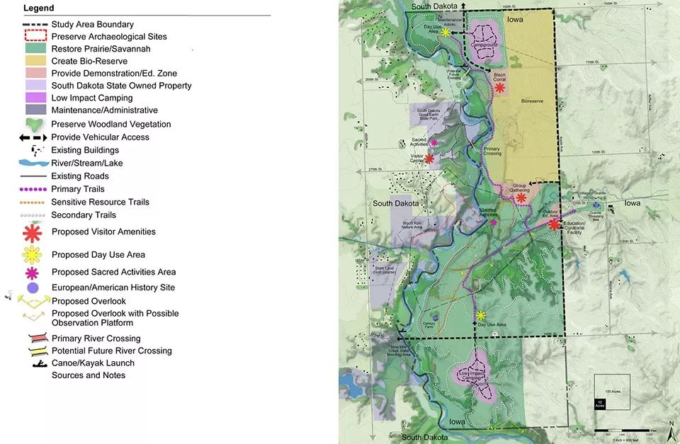 Blood Run 遗址景观规划 | 多方协作保护美洲印第安遗产-8