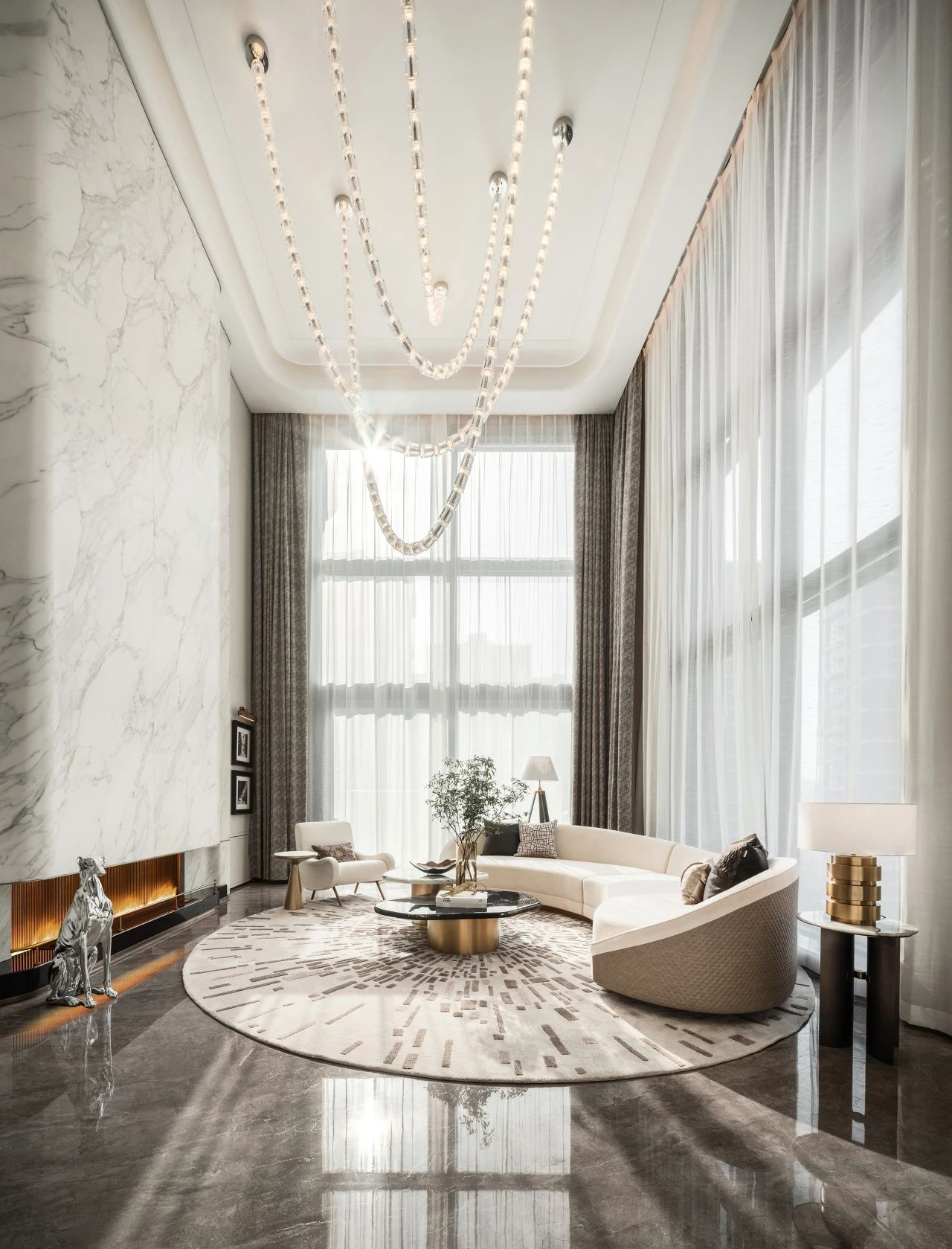 常州万科瑧湾汇 别墅豪宅丨中国常州丨李益中空间设计-1