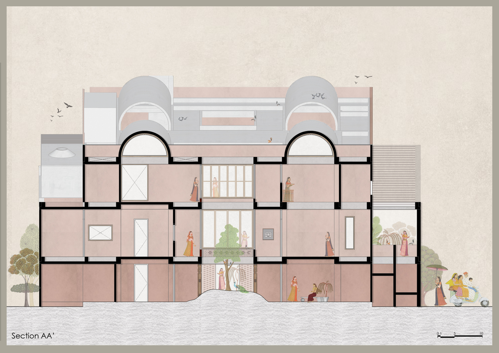迷宫屋丨印度丨MISA ARCHITECTS-25