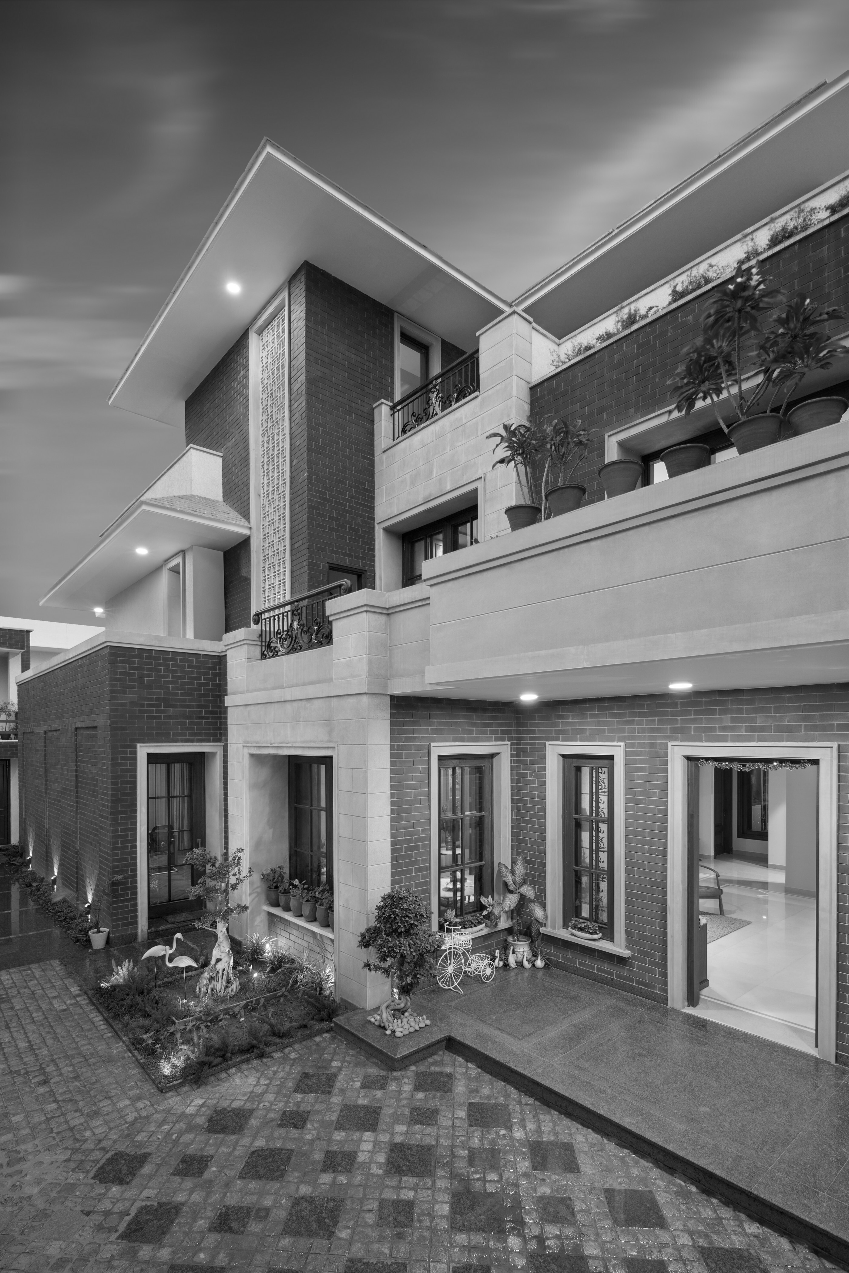 印度 Panchkula 有机住宅-20