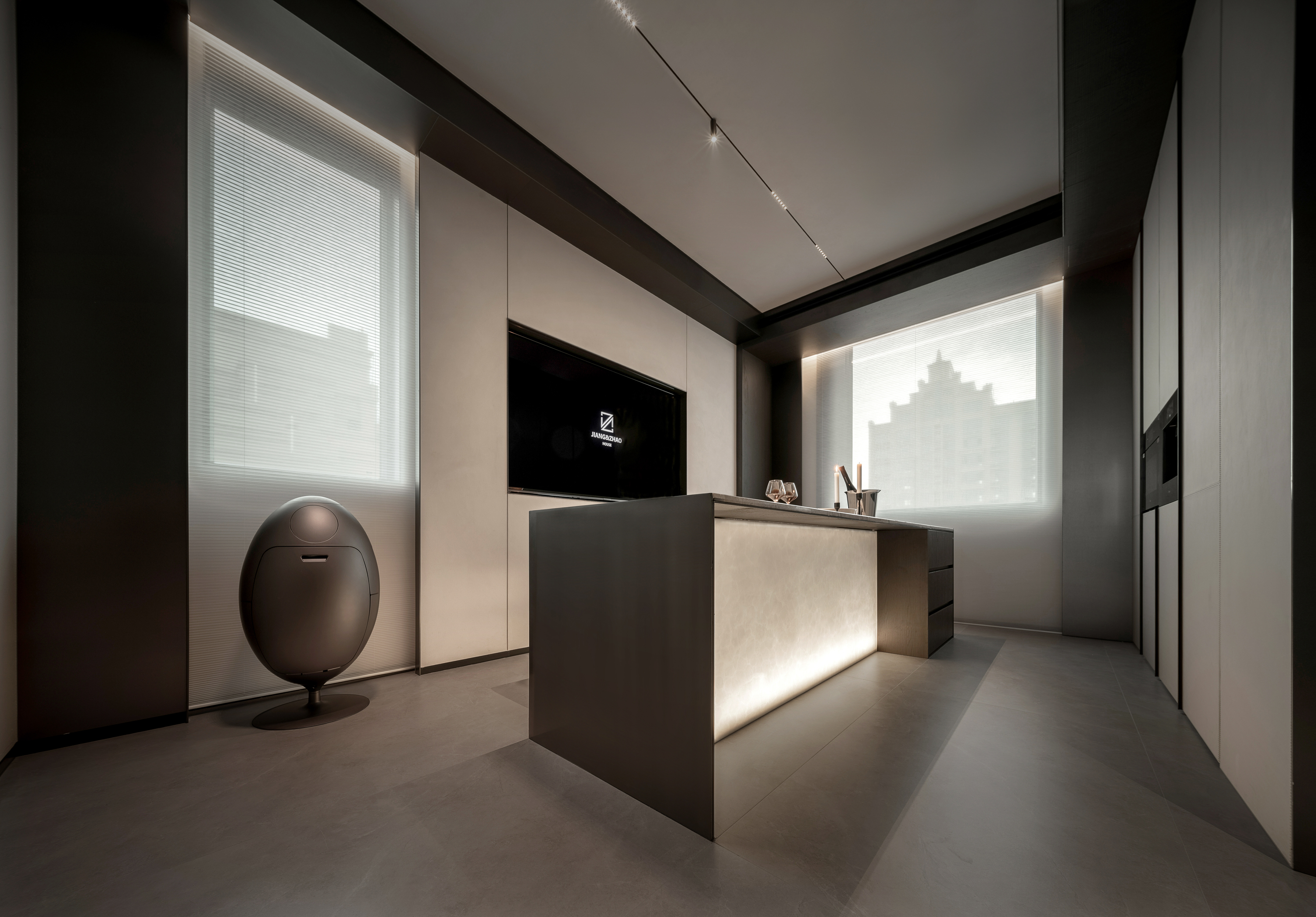 235㎡质感私宅丨中国通辽丨山石空间全案设计机构-19