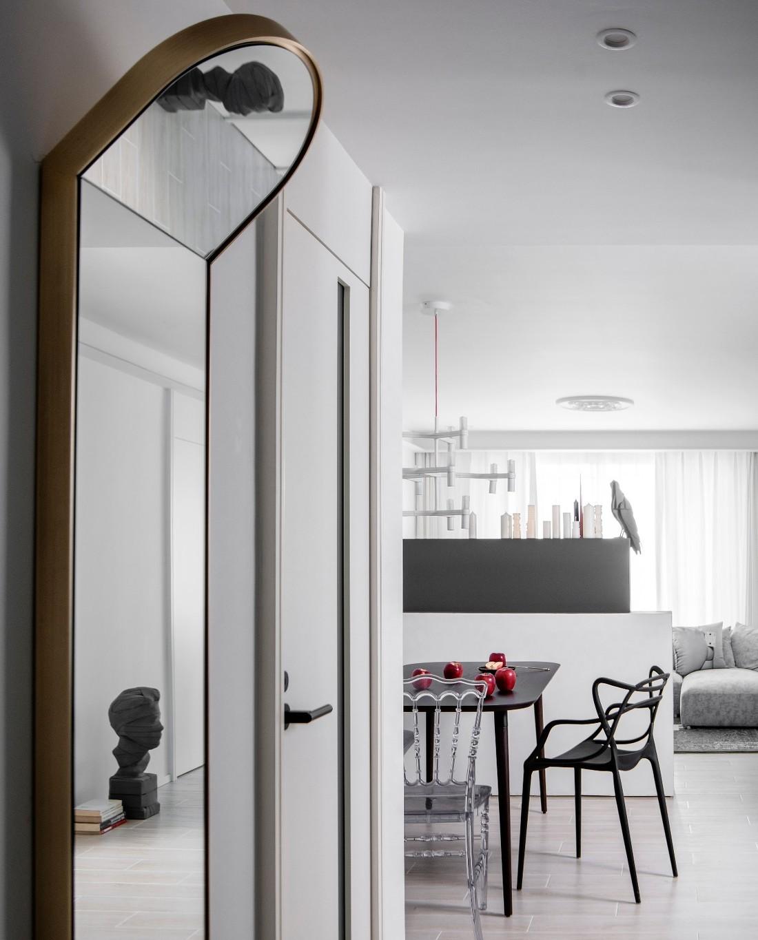 石家庄乐盟平层住宅 | “礼物”般的空间设计-11