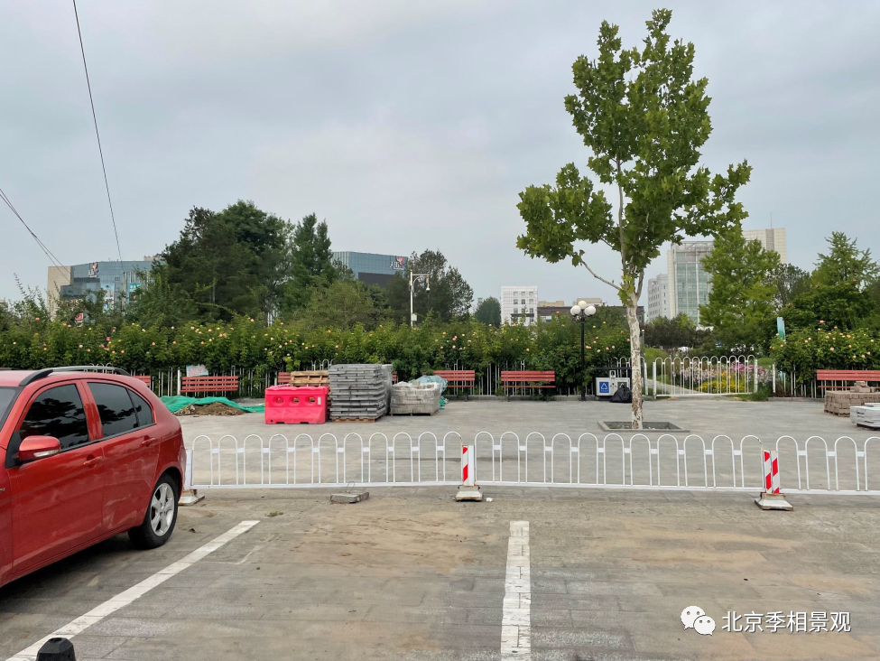 房山府前广场“拆栏透绿”改造丨中国北京丨房山区园林绿化局-38