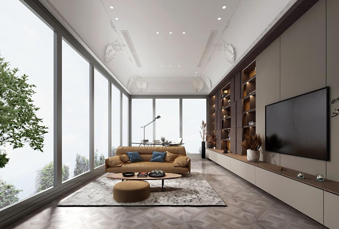 
设计新作 | 520㎡ 独栋美墅 -14