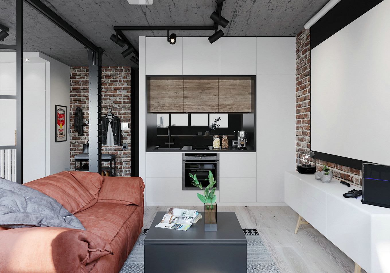 工业风设计案例，展现个性与自由-2